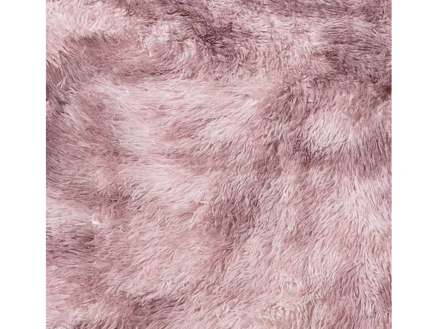 Alfombra De Cocina-Alfombra de pelo largo NAVARRA empolvado 130x200 cm Rosa