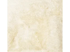 Alfombra de pelo largo NAVARRA crema 120x170 cm poliéster Blanco Best