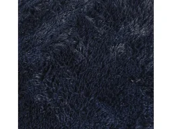 Hot Alfombra de pelo largo NAVARRA marino 120x120 cm Azul