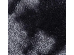 Hot Alfombra de pelo largo NAVARRA oscuro 120x120 cm Gris