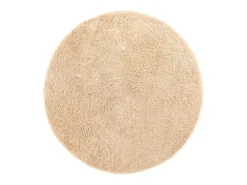 Clearance Alfombra de pelo largo NAVARRA 100x100 cm poliéster Beige