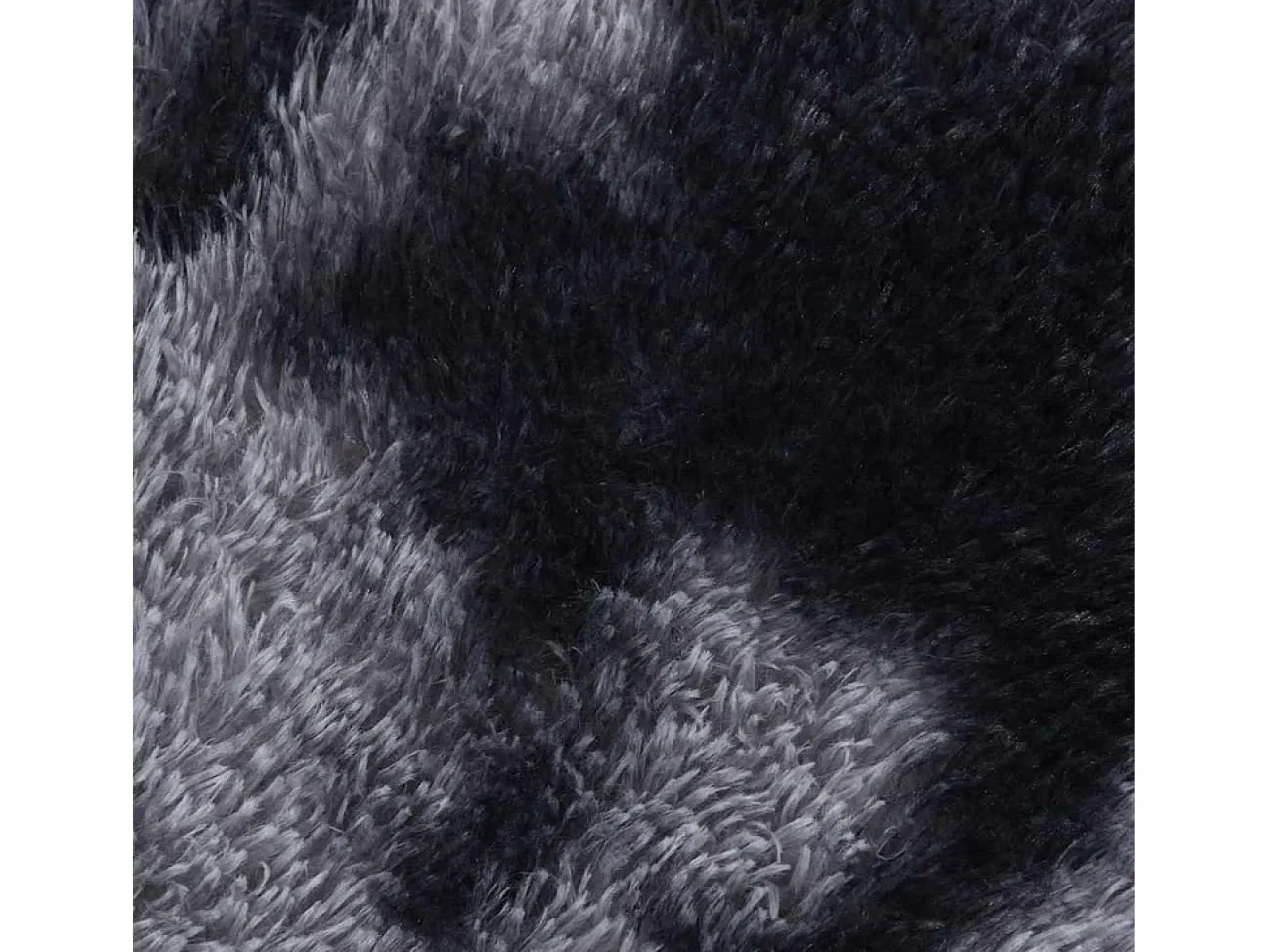 Alfombra de pelo largo NAVARRA oscuro 200x200 cm Gris