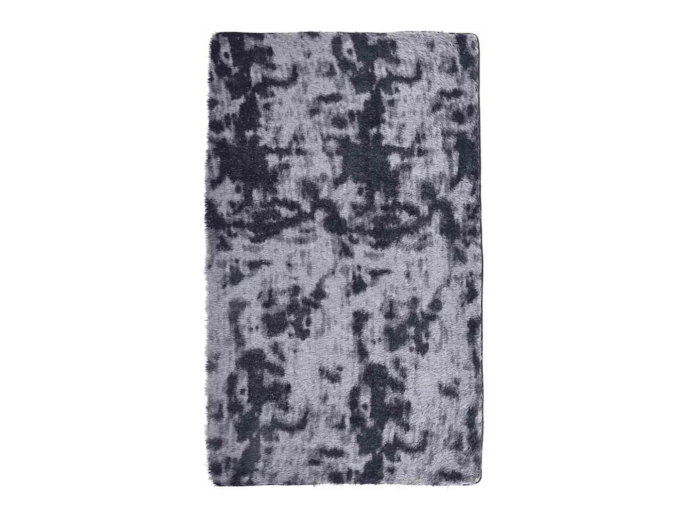 Alfombra de pelo largo NAVARRA oscuro 80x150 cm Gris