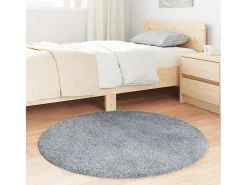 Hot Alfombra de pelo largo NAVARRA claro 100x100 cm Gris