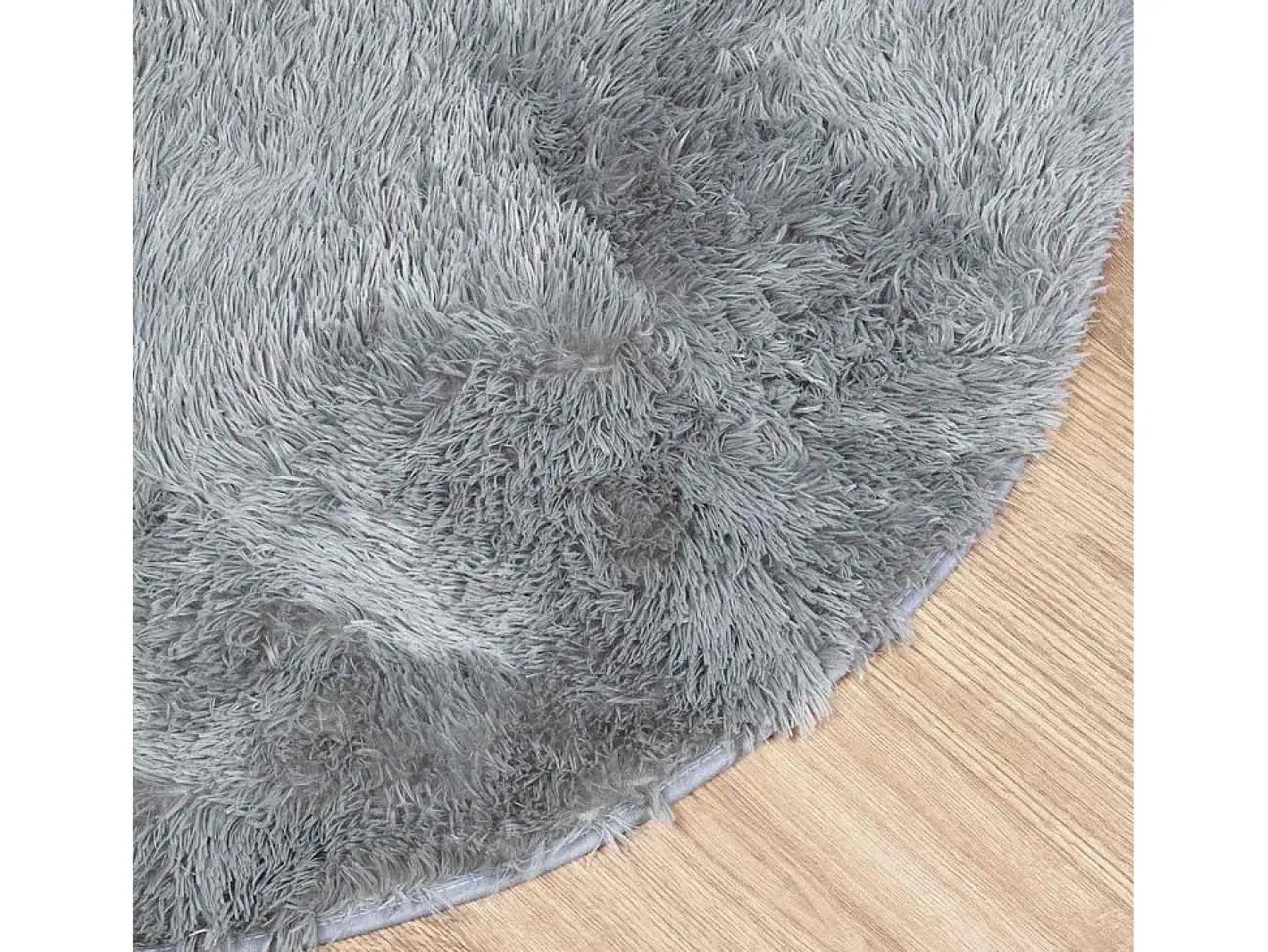 Hot Alfombra de pelo largo NAVARRA claro 100x100 cm Gris