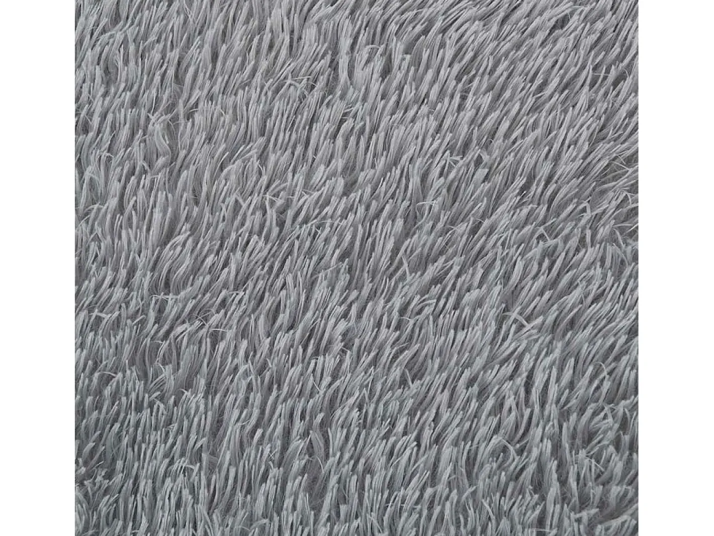 Hot Alfombra de pelo largo NAVARRA claro 100x100 cm Gris