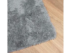 Alfombra de pelo largo NAVARRA claro 160x230 cm Gris Discount