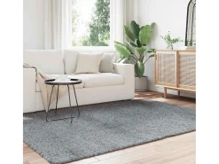 Alfombra de pelo largo NAVARRA claro 160x230 cm Gris Discount
