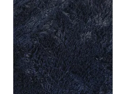 Hot Alfombra de pelo largo NAVARRA marino 240x240 cm Azul