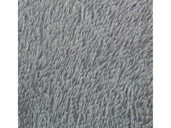 Alfombra De Cocina|Alfombra Redonda-Alfombra de pelo largo NAVARRA claro 160x160 cm Gris