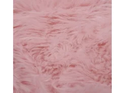 Alfombra de piel de oveja sintética 60x90 cm ES30730 Rosa Clearance