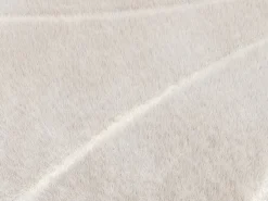 New OZAIA Alfombra de piel sintética en relieve con patrones circulares, 160 x 230 cm, , PAOLISI Beige