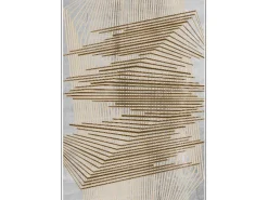 Housse De Rêve Alfombra de salón NOUR 300 x 400 cm - Oro Dorado Sale