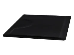 Outlet Alfombra de Salón SucceBuy para Peluqueros, 152.5x91 cm, Alfombra Anti-Fatiga, Materiales PVC y NBR de 1.3 cm de Grosor, con Bordes Biselados Negro