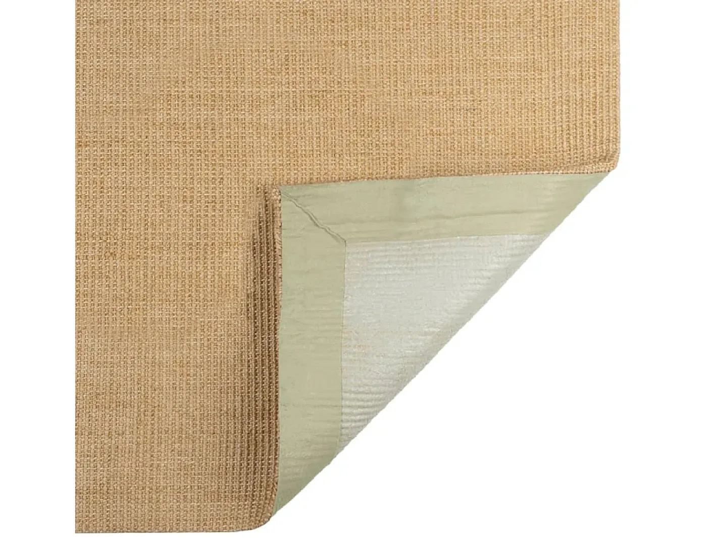 Alfombra de sisal natural 66x350 cm Marru00f3n Clearance