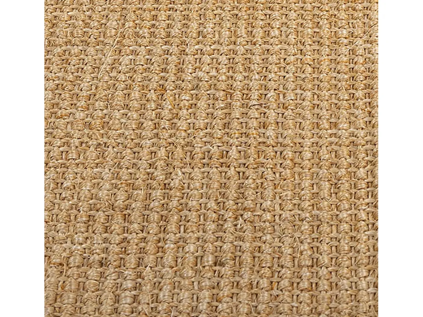 Alfombra de sisal natural 66x350 cm Marru00f3n Clearance