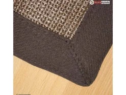 Discount Alfombra de sisal 245x345 cm Marrón Marru00f3n