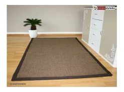 Discount Alfombra de sisal 245x345 cm Marrón Marru00f3n