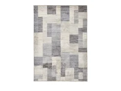 Outlet Alfombra de tejido plano con aspecto de patchwork 240x340 cm Corduletta Beige