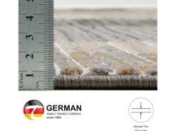 Outlet Alfombra de tejido plano con aspecto de patchwork 240x340 cm Corduletta Beige
