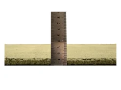 Alfombra De Salón-Alfombra de viscosa tejida a mano 85x155 cm musgo Shine Verde pino