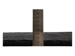 Alfombra de viscosa tejida a mano 190x290 cm Shine Negro Best