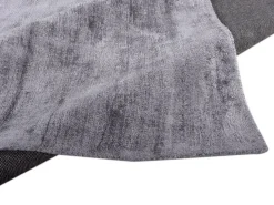 Alfombra de viscosa tejida a mano 65x135 cm Antracita Shine Gris antracita Online