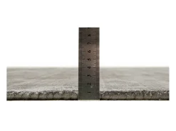New Alfombra de viscosa tejida a mano 140x200 cm Shine Gris