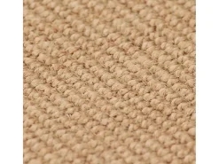Alfombra de yute con reverso de látex 120x180 cm Natural Beige Discount