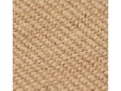 Alfombra De Cocina-Alfombra de yute con reverso de látex 70 x 130 cm Natural Beige