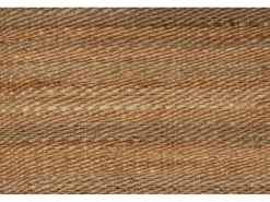 Clearance Alfombra de yute hecha a mano 130x190 cm Naturaleza Forest Color natural claro
