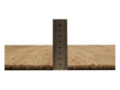 Clearance Alfombra de yute hecha a mano 130x190 cm Naturaleza Forest Color natural claro