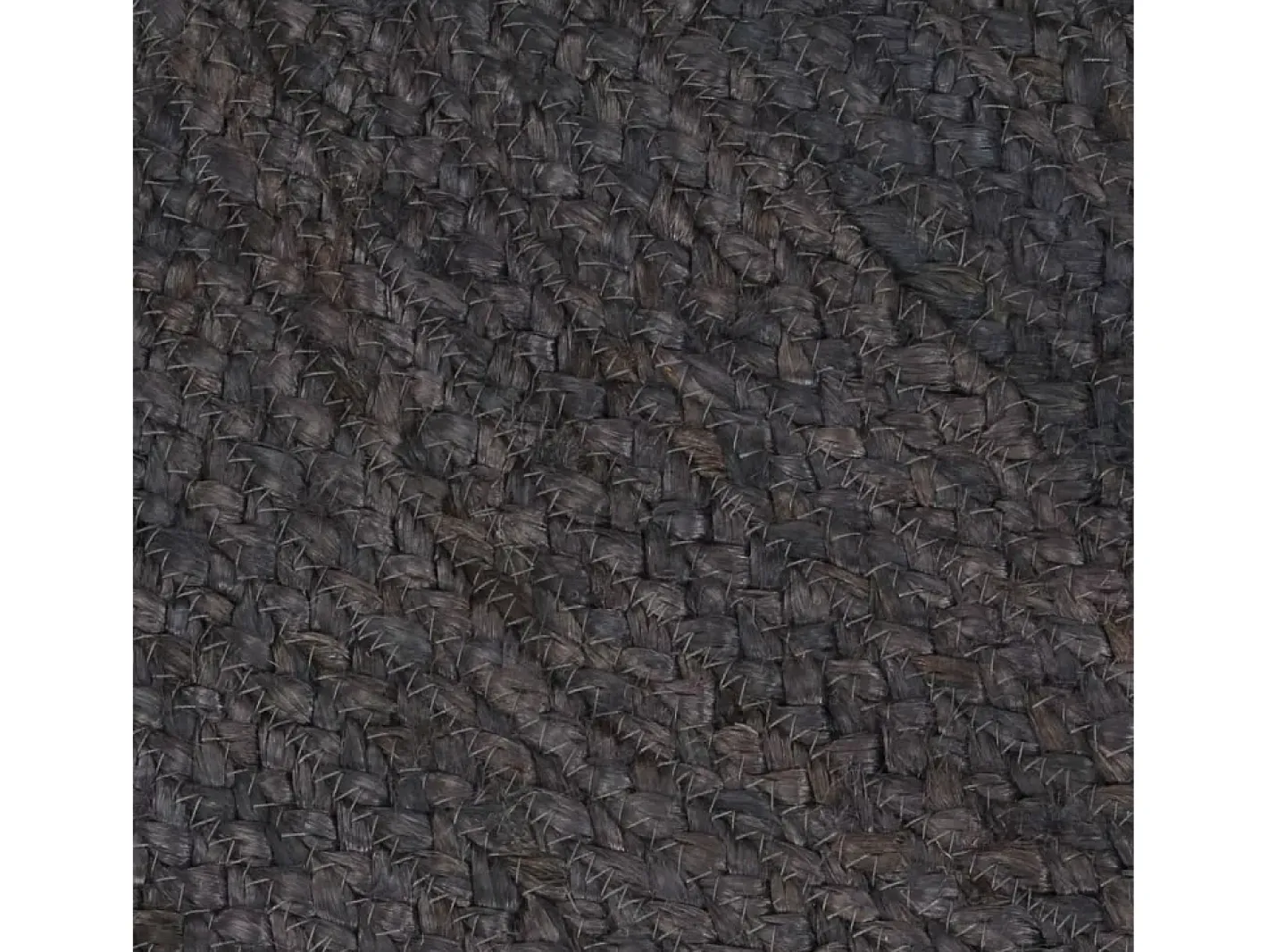 Alfombra de yute tejida a mano redonda 120 cm ES79524 Gris Hot