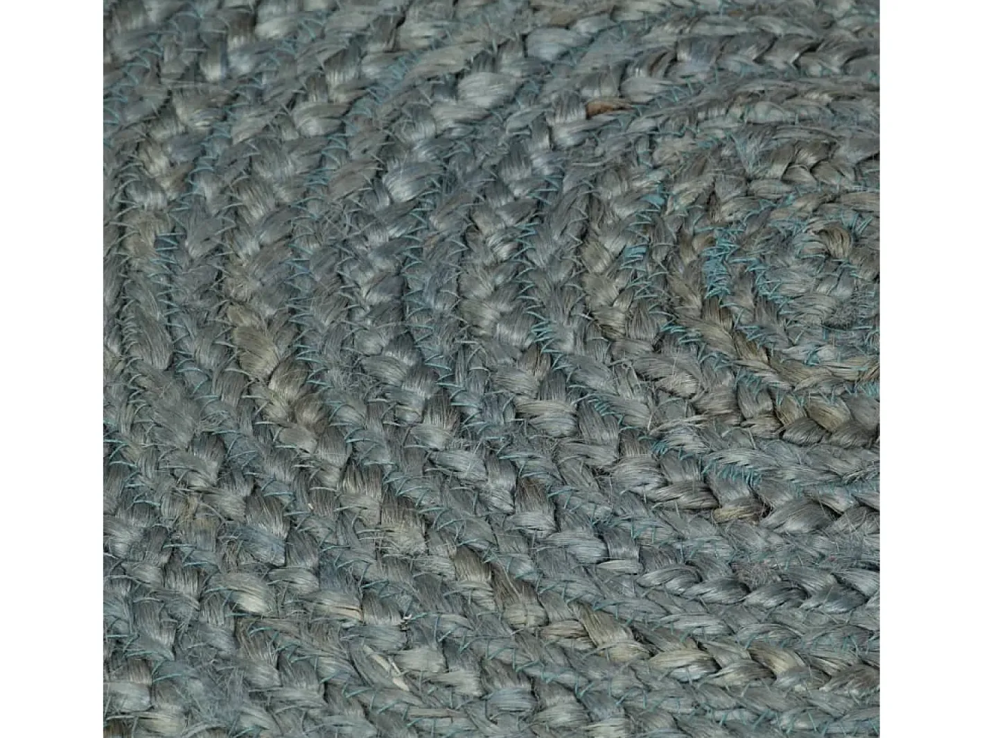Alfombra de yute tejida a mano redonda oliva 210 cm ES74682 Verde Discount