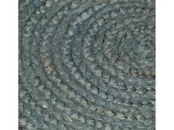 Clicnbuy Alfombra De Salón|Alfombra Redonda-Alfombra de yute tejida a mano 120 cm oliva Verde