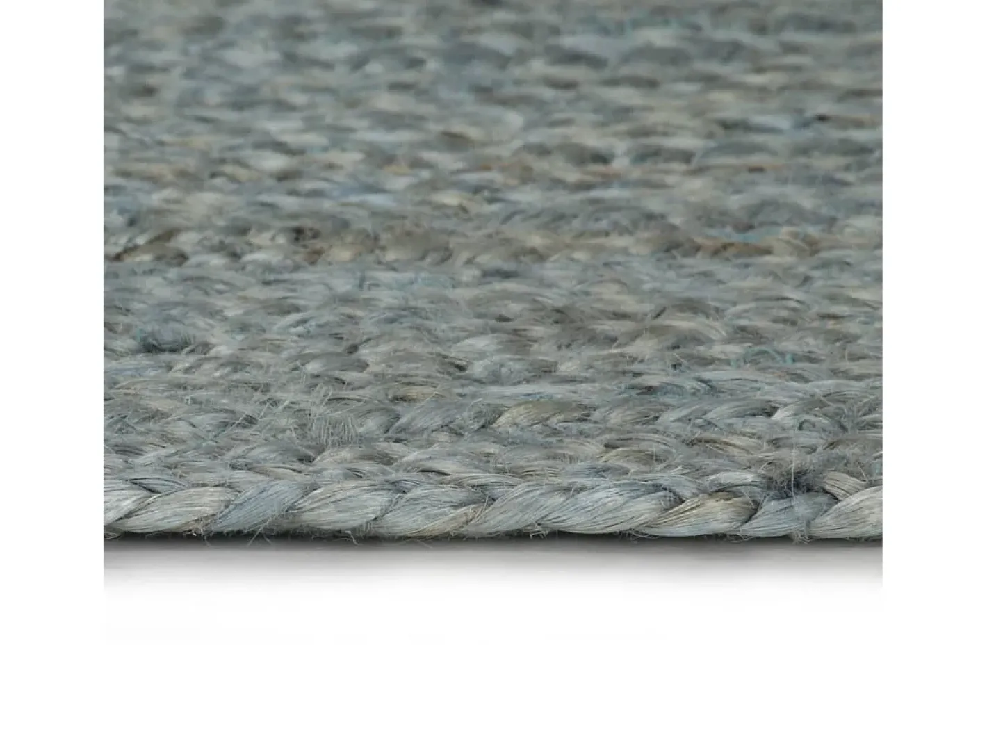 Alfombra De Salón|Alfombra Redonda-Alfombra de yute tejida a mano redonda oliva 90 cm ES47299 Verde