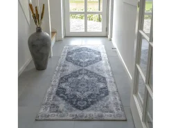 House Nordic Alfombra De Salón-Alfombra del corredor 80 x 200 cm Azul