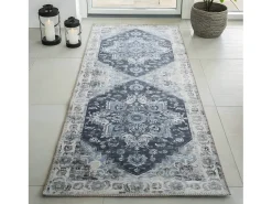House Nordic Alfombra De Salón-Alfombra del corredor 80 x 200 cm Azul