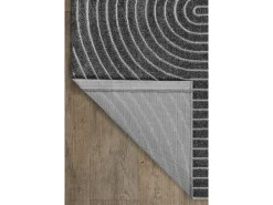 the carpet Alfombra diseño moderno Boho - Antracita - 120 x 160 cm - SANTO PLUS Gris antracita Online