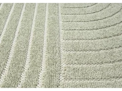 the carpet Alfombra diseño moderno Boho - - 80 x 150 cm - SANTO PLUS Verde Hot