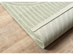Hot the carpet Alfombra diseño moderno Boho - - 80 x 250 cm - SANTO PLUS Verde