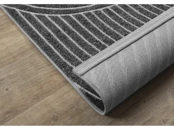 Best the carpet Alfombra diseño moderno Boho - Antracita - 160 x 220 cm - SANTO PLUS Gris antracita