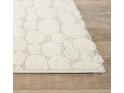 the carpet Alfombra Elisa Design Piedras, , 120 x 160 cm Crema