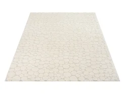 the carpet Alfombra Elisa Design Piedras, , 120 x 160 cm Crema