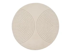 the carpet Alfombra Elisa Diseño Geométrico, , 200 x 280 cm Beige