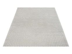 the carpet Alfombra De Salón-Alfombra Elisa Diseño Geométrico, , 160 x 220 cm Gris