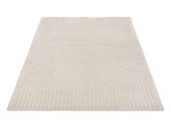 the carpet Alfombra De Salón-Alfombra Elisa Diseño Geométrico, , 160 x 220 cm Beige