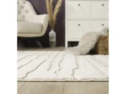 the carpet Alfombra Everest diseño moderno - - 200 x 290 cm Crema Sale