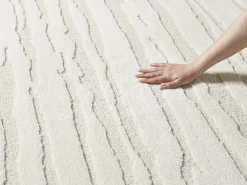 the carpet Alfombra Everest diseño moderno - - 200 x 290 cm Crema Sale