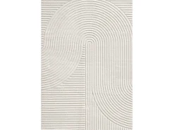 the carpet Alfombra De Salón-Alfombra Everest Modern 3D alto-bajo - - 240 x 340 cm Crema